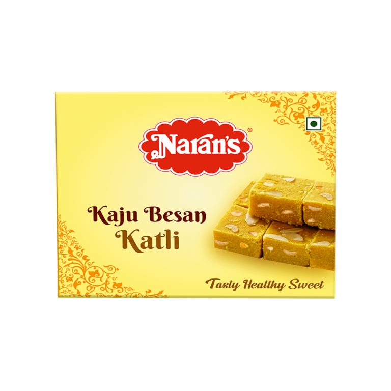 Kaju - Besan Katli